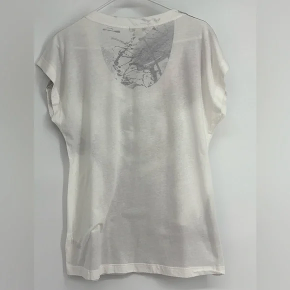 NWT‎ Forever 21 Y2K Rose Tattoo Gem Knit Top - Picture 2 of 5